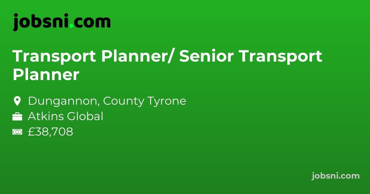 Transport Planner/ Senior Transport Planner