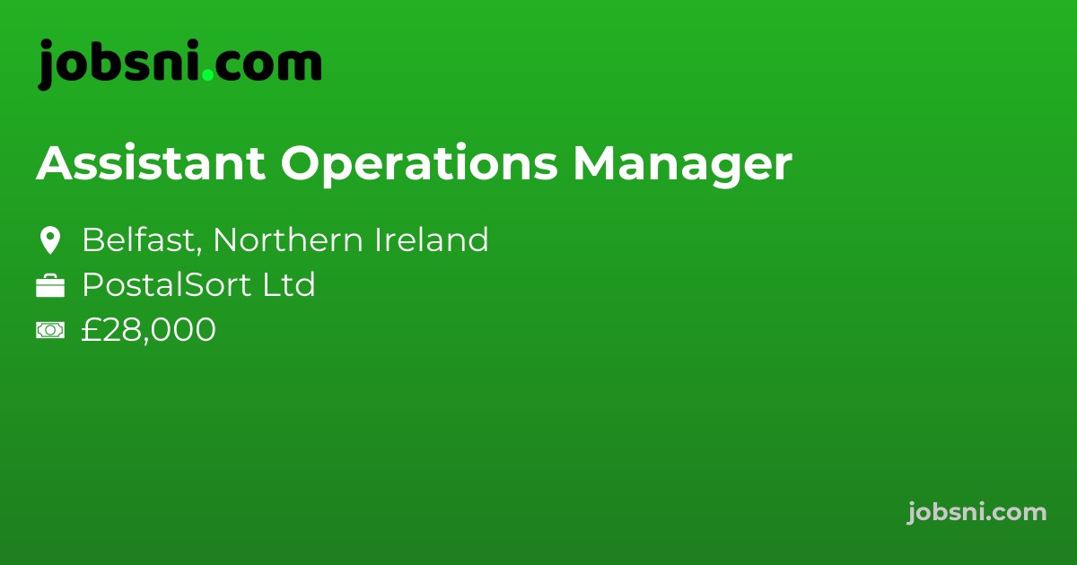 Assistant Operations Manager