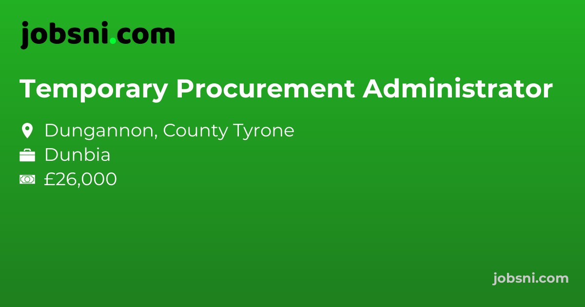 Temporary Procurement Administrator