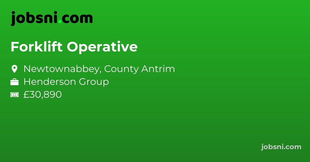 Forklift Operative