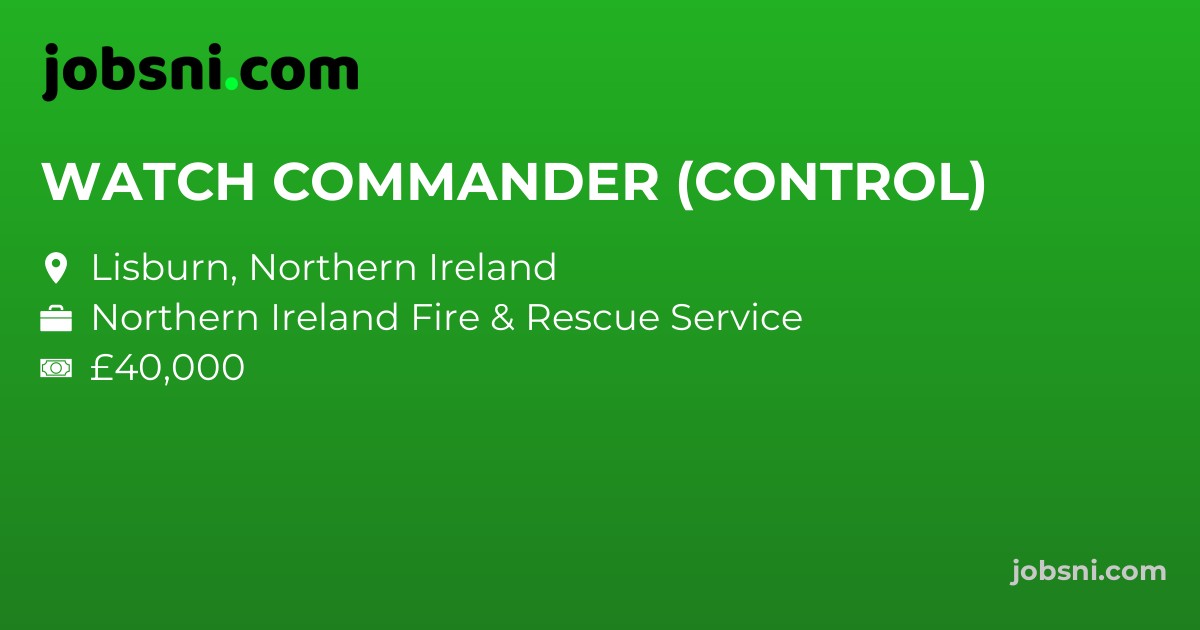 WATCH COMMANDER (CONTROL)