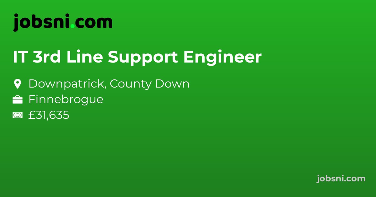 IT 3rd Line Support Engineer