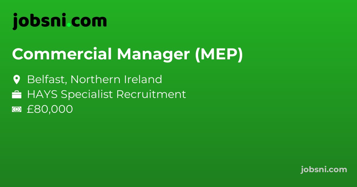 Commercial Manager (MEP)