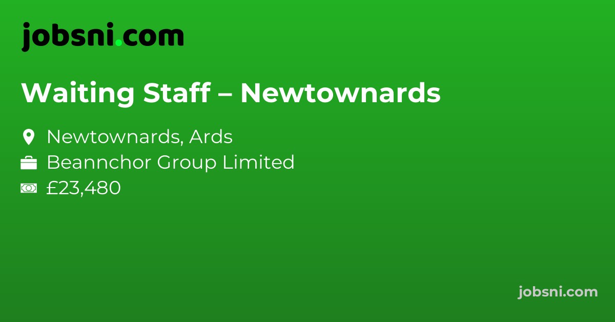 Waiting Staff – Newtownards