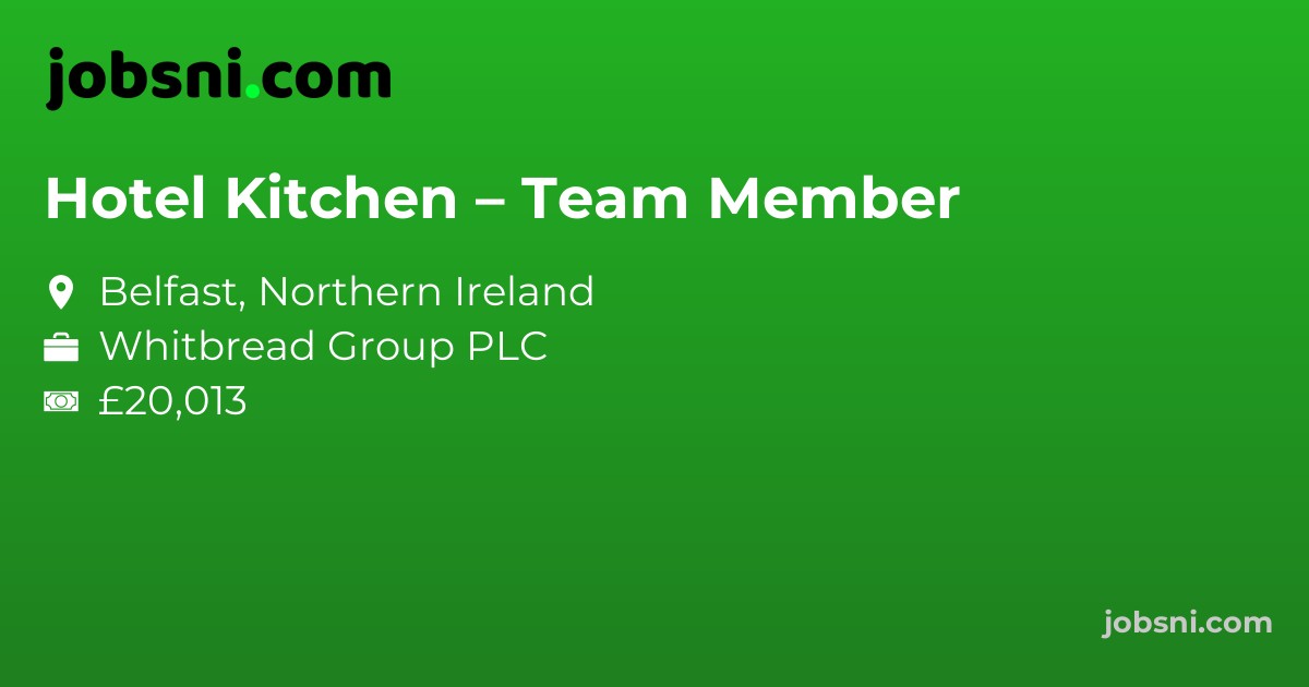 Hotel Kitchen – Team Member