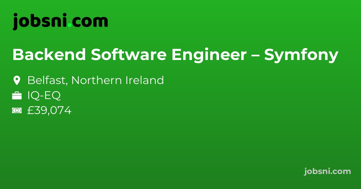Backend Software Engineer – Symfony