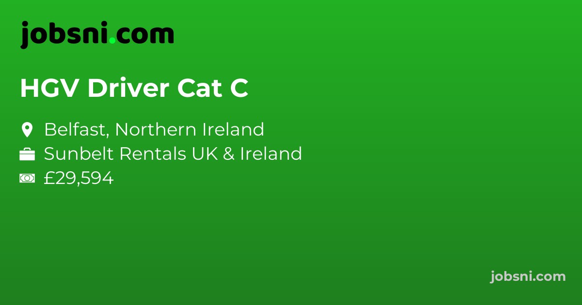 HGV Driver Cat C