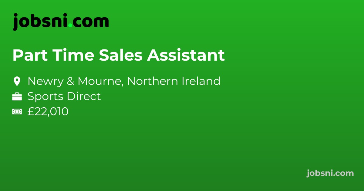 Part Time Sales Assistant