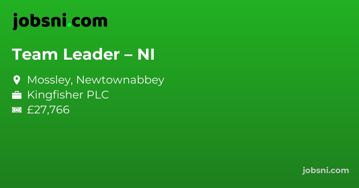 Team Leader – NI