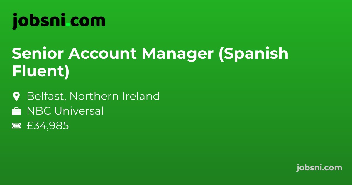 Senior Account Manager (Spanish Fluent)