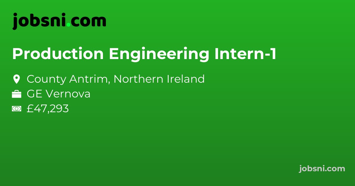 Production Engineering Intern-1