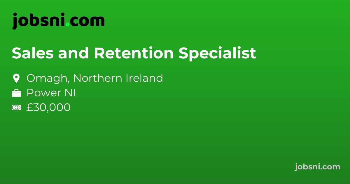 Sales and Retention Specialist