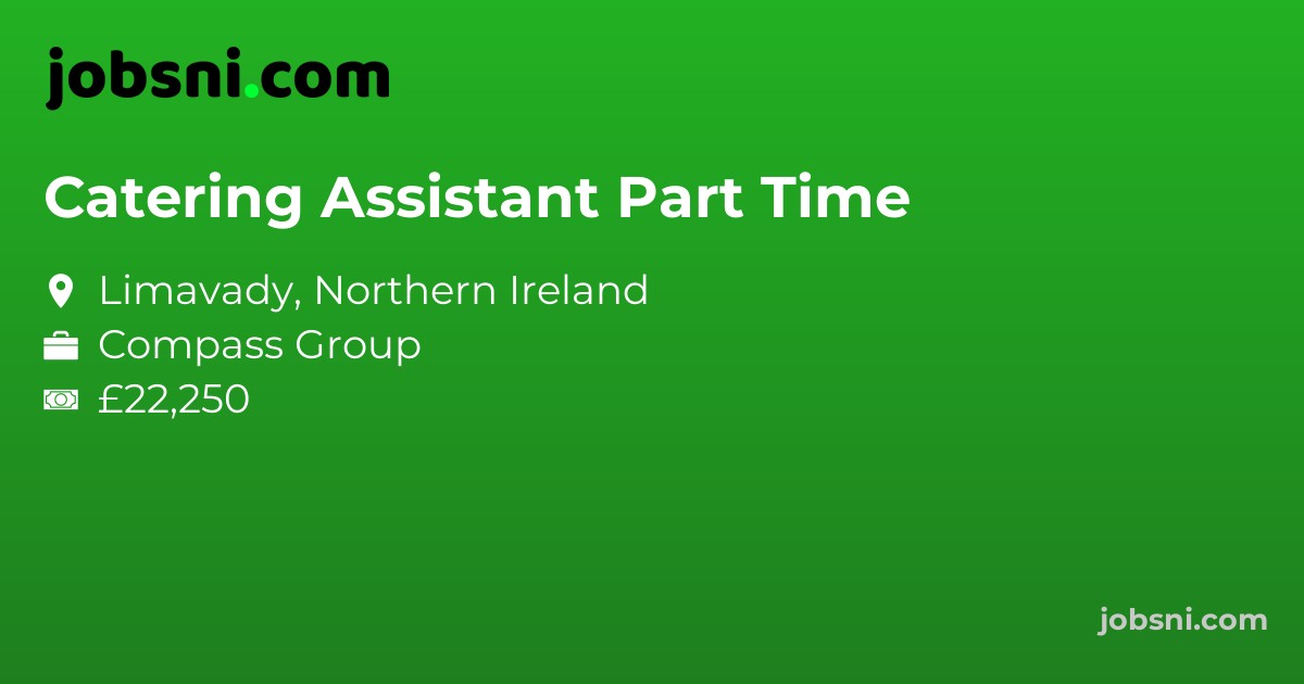 Catering Assistant Part Time