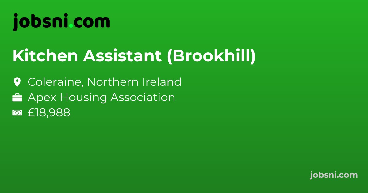 Kitchen Assistant (Brookhill)