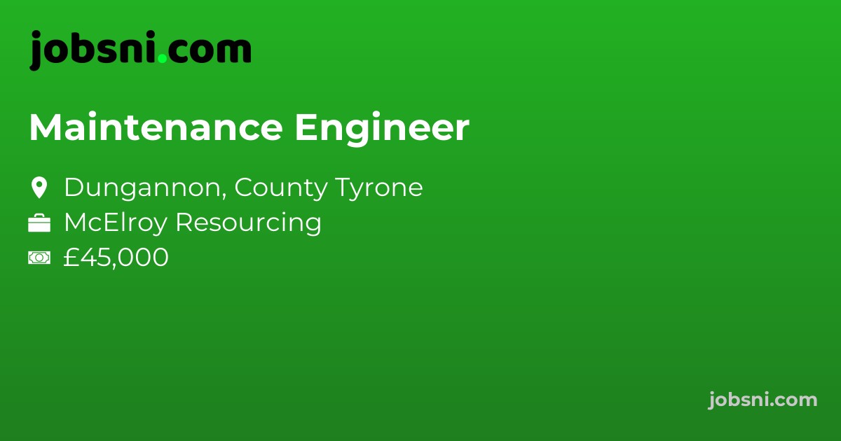 Maintenance Engineer