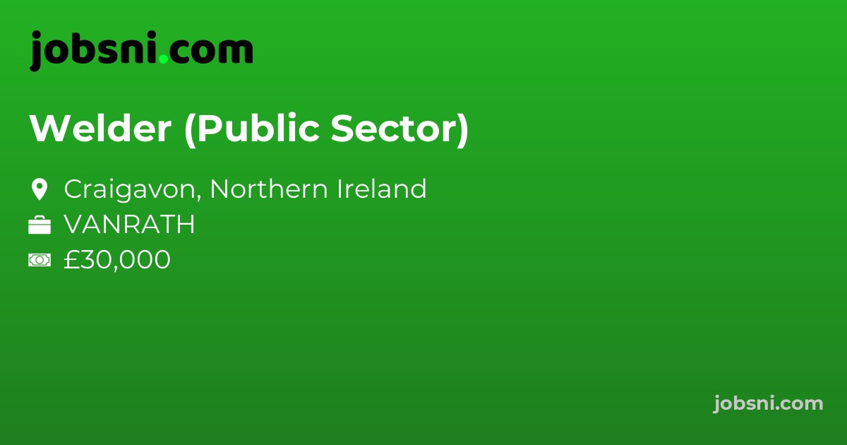 Welder (Public Sector)
