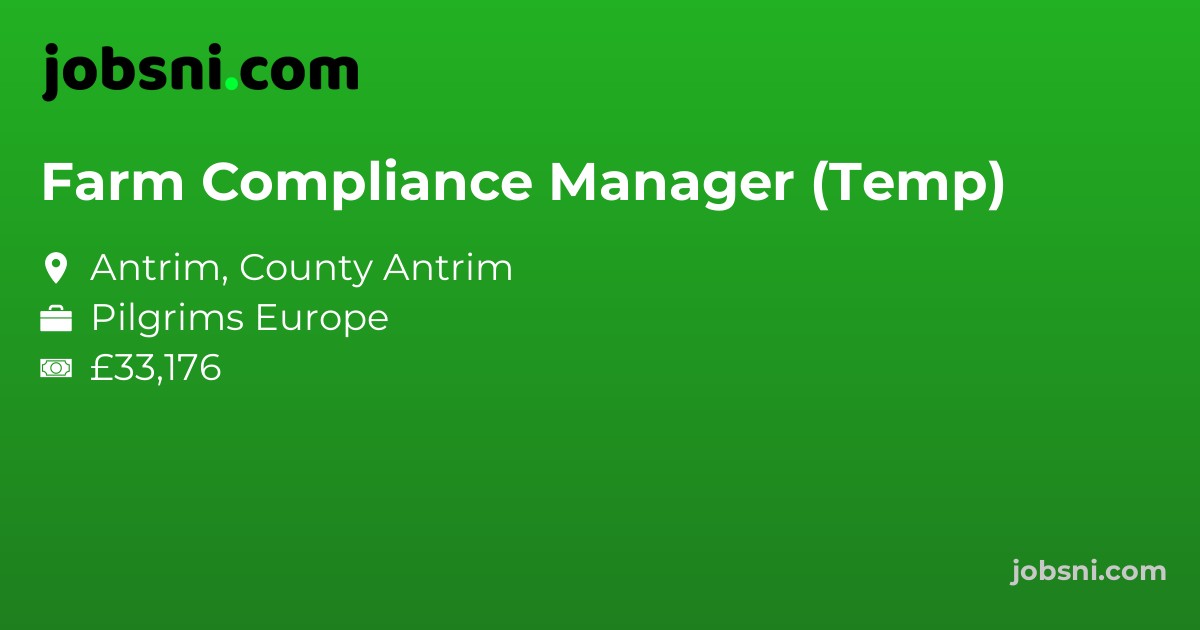 Farm Compliance Manager (Temp)
