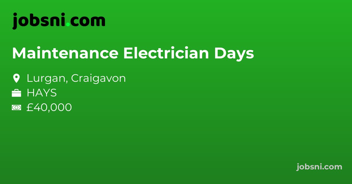 Maintenance Electrician Days