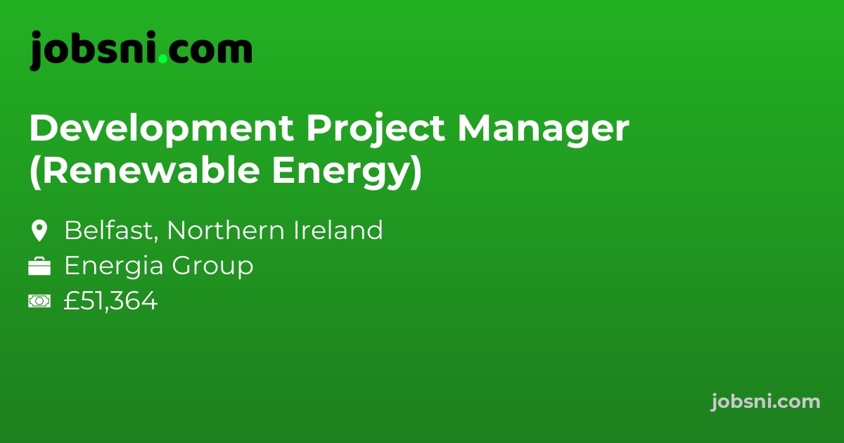 Development Project Manager (Renewable Energy)