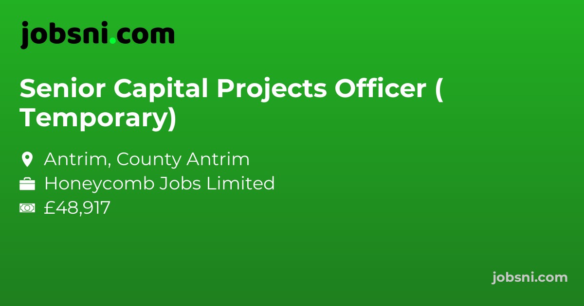 Senior Capital Projects Officer ( Temporary)