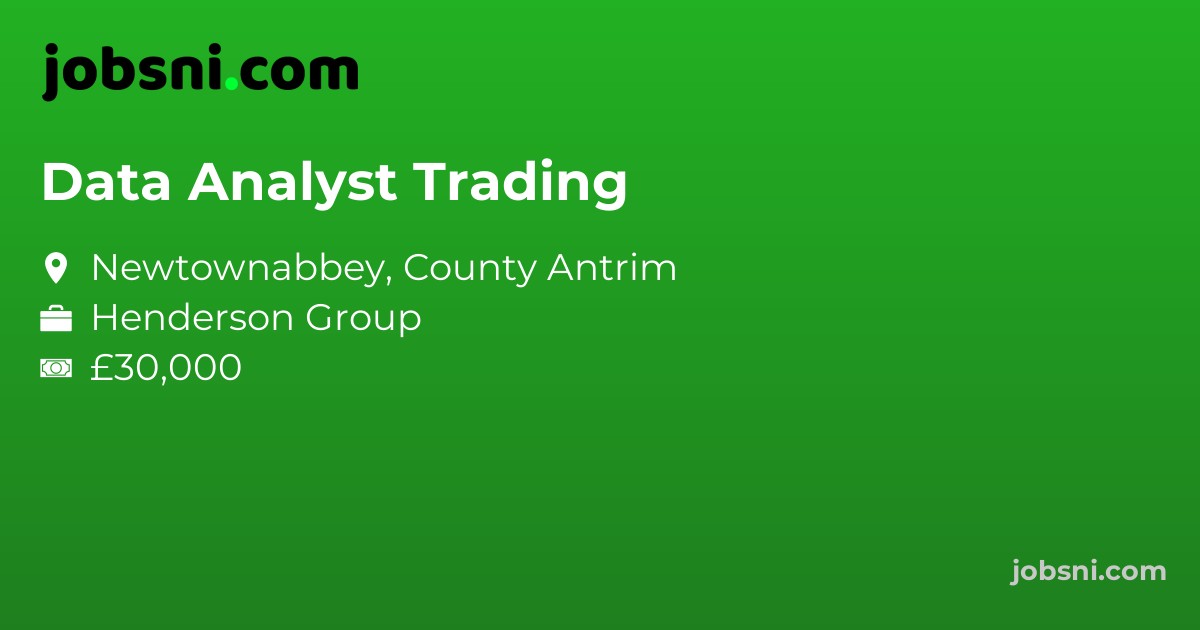 Data Analyst Trading