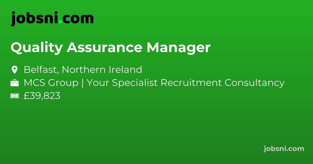 Quality Assurance Manager