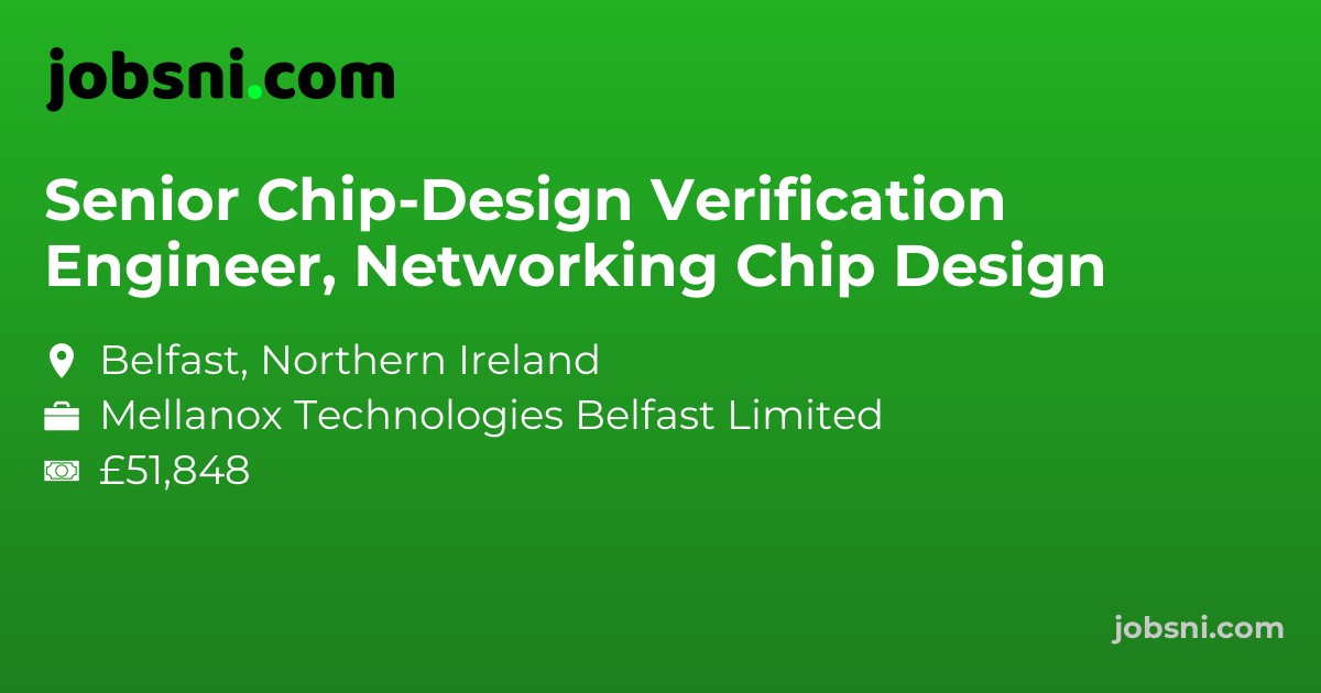 Senior Chip-Design Verification Engineer, Networking Chip Design