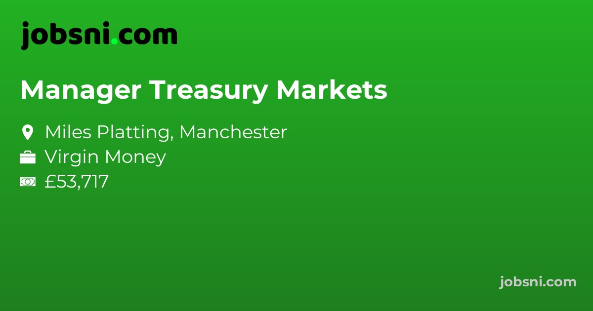 Manager Treasury Markets