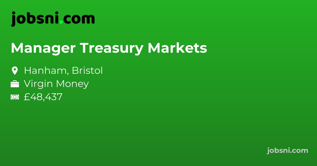 Manager Treasury Markets