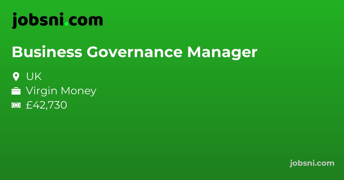 Business Governance Manager