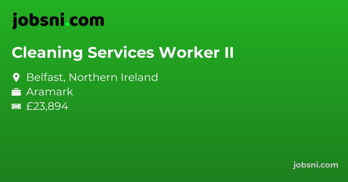 Cleaning Services Worker II
