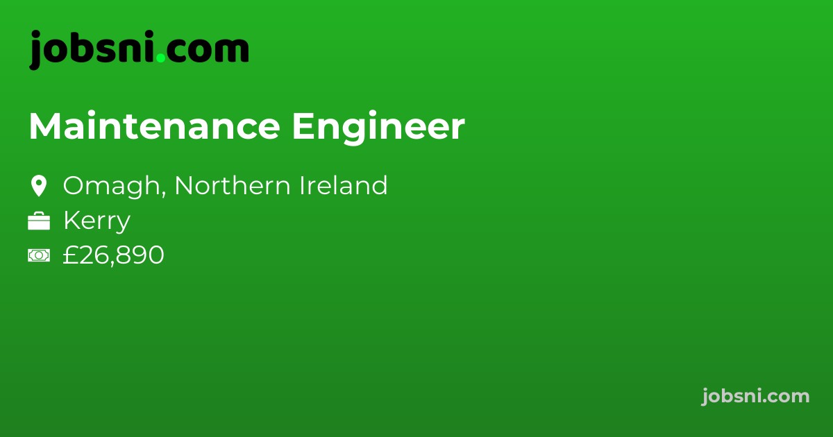 Maintenance Engineer