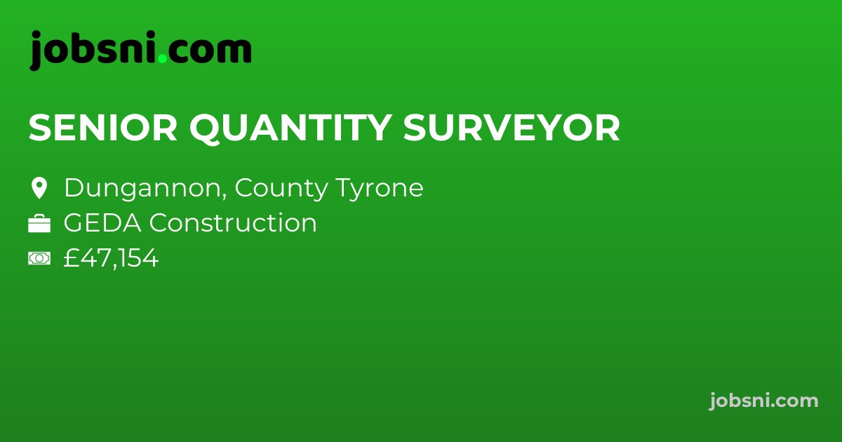 SENIOR QUANTITY SURVEYOR