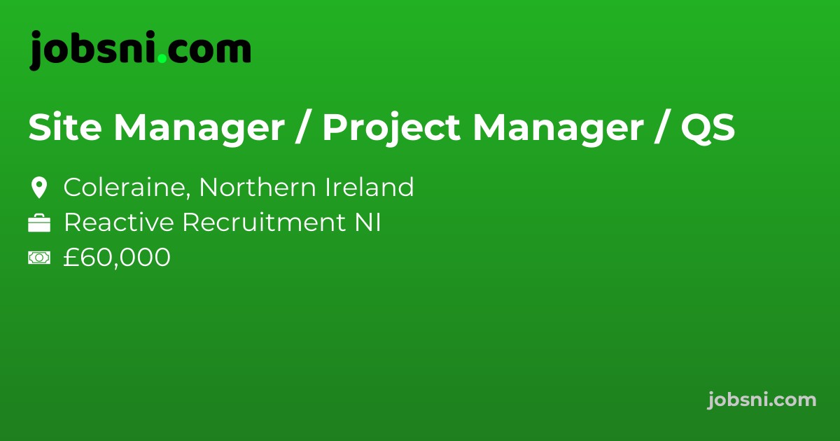Site Manager / Project Manager / QS