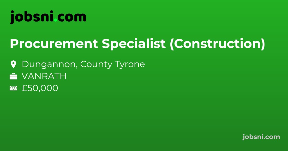 Procurement Specialist (Construction)