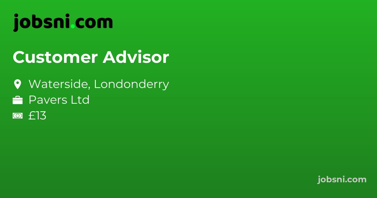 Customer Advisor