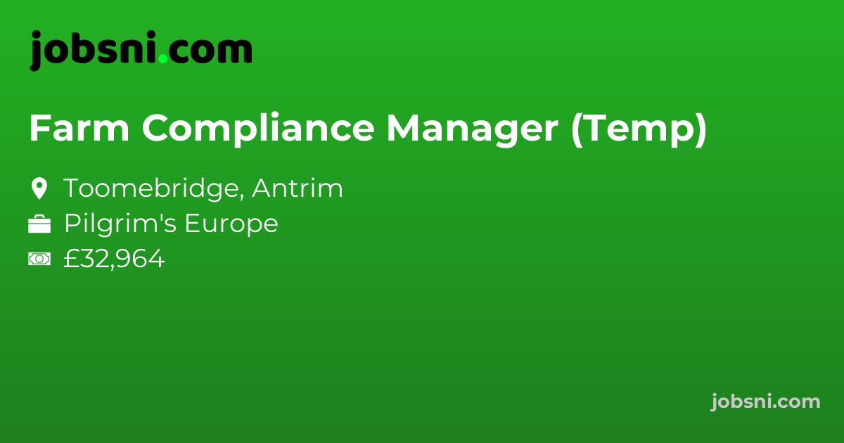 Farm Compliance Manager (Temp)