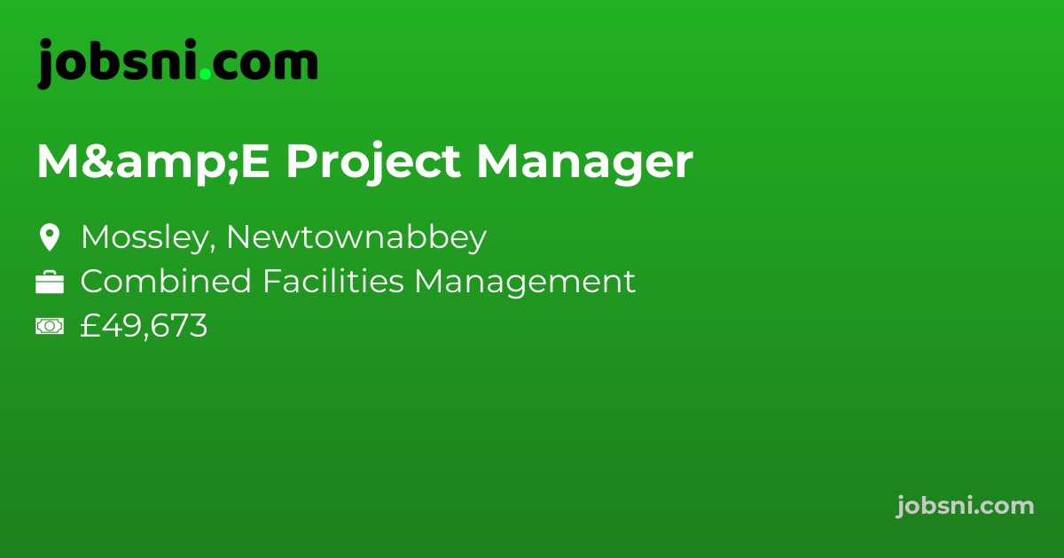 M&E Project Manager