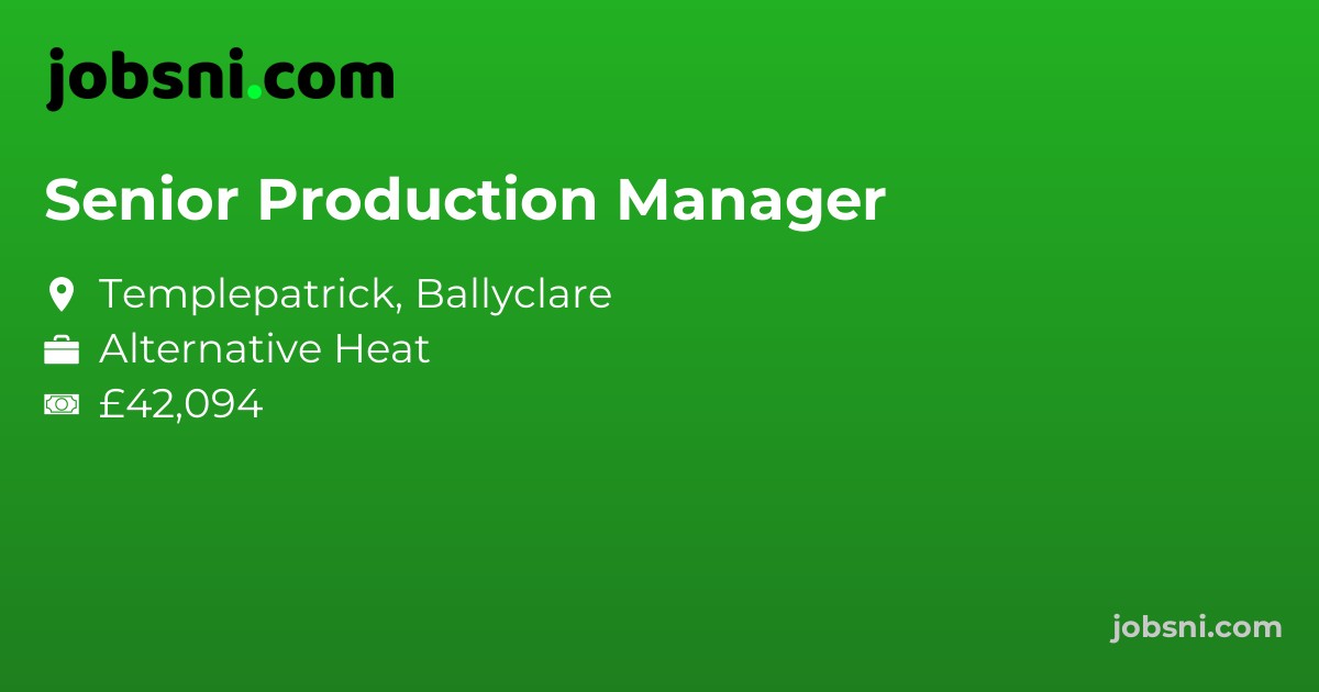 Senior Production Manager