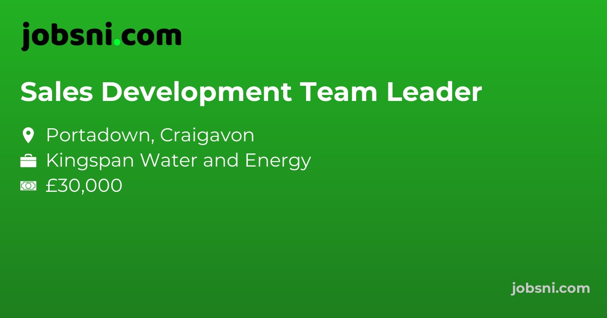 Sales Development Team Leader