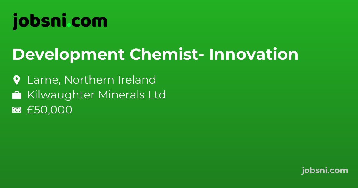 Development Chemist- Innovation