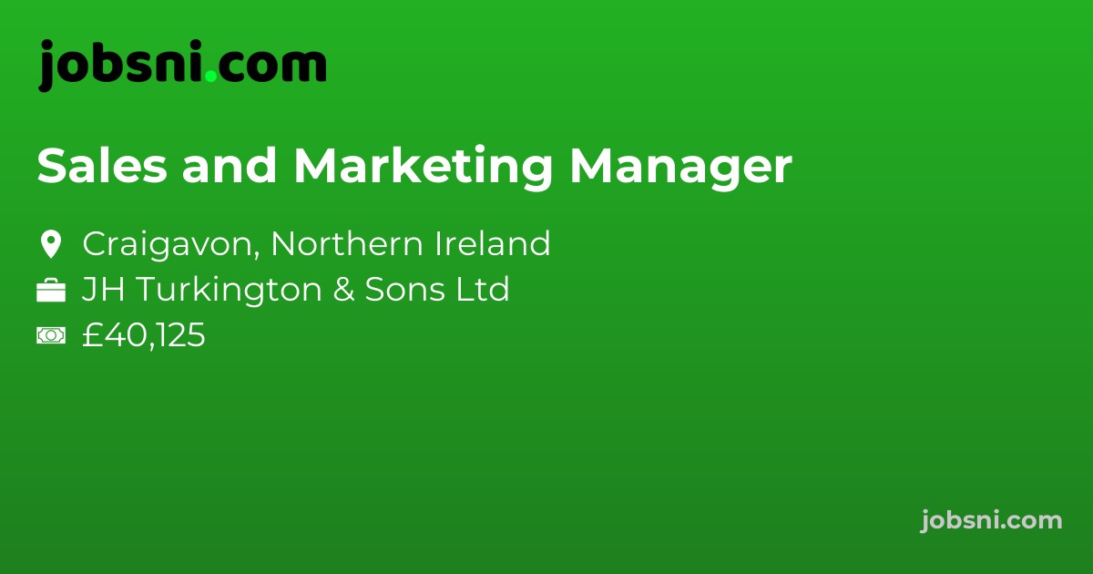 Sales and Marketing Manager