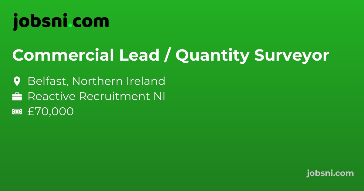 Commercial Lead / Quantity Surveyor
