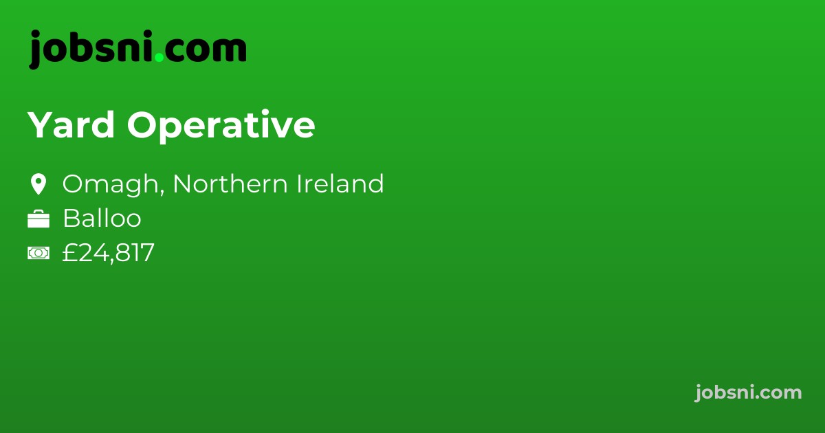 Yard Operative