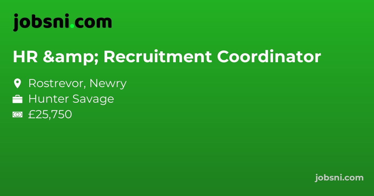 HR & Recruitment Coordinator