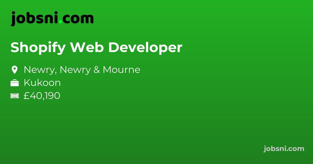Shopify Web Developer