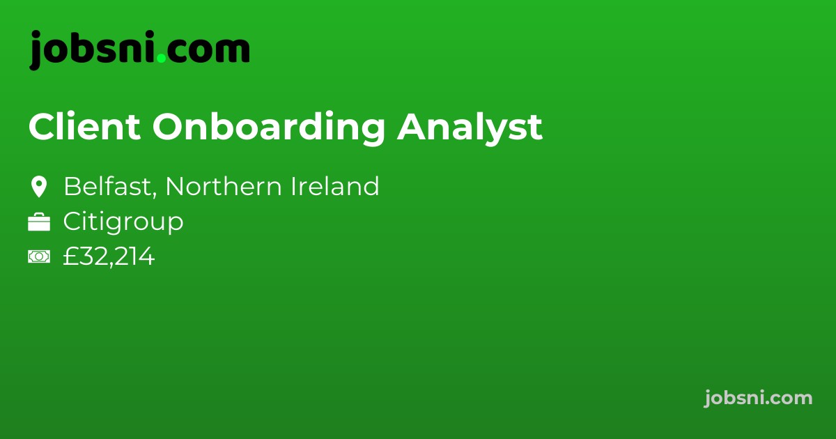 Client Onboarding Analyst