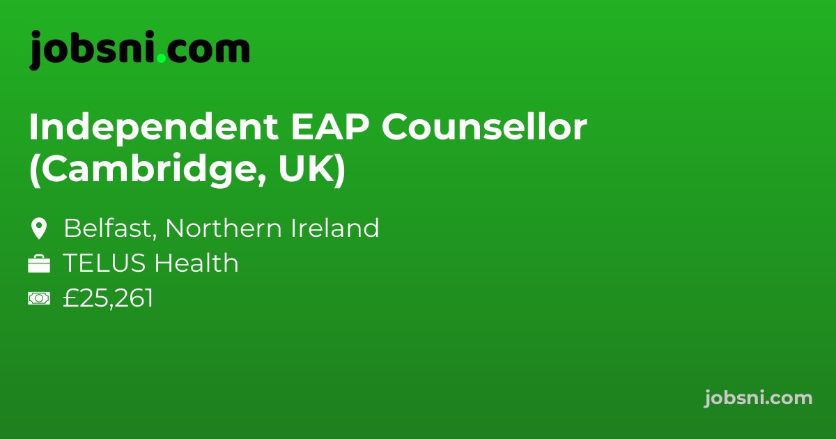 Independent EAP Counsellor (Cambridge, UK)