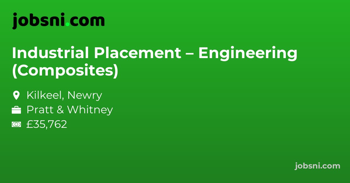 Industrial Placement – Engineering (Composites)