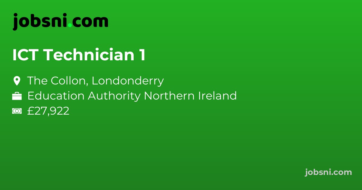 ICT Technician 1